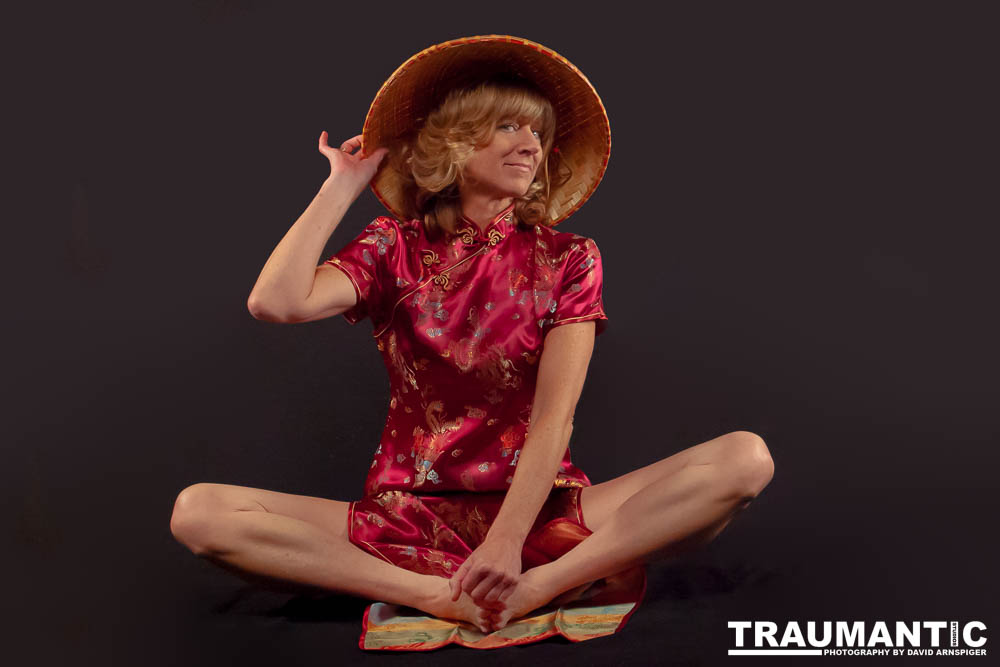 My high school friend Robyn Roberts wanted to pose.  I was happy to oblige.